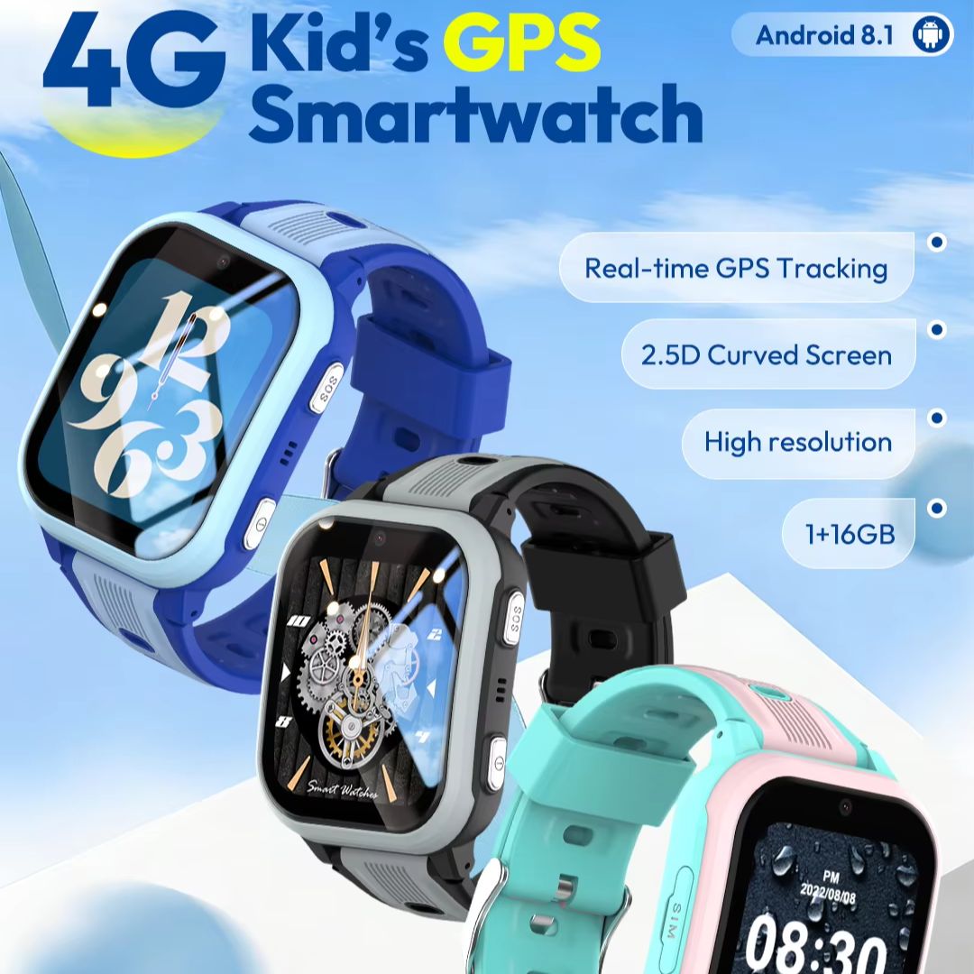 Smartwatch Watches For Kids With Gps - Relógio Inteligente Infantil Wonlex 4G KT41