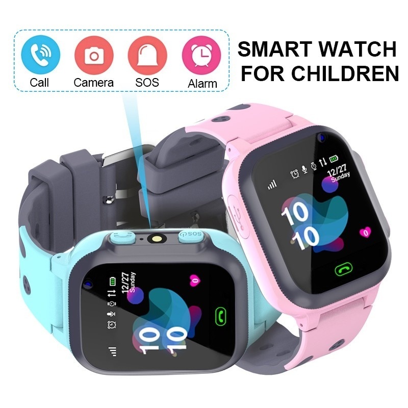 Smartwatch Digital Watches For Kid Girl - Crianças relógio inteligente à prova dwaterproof