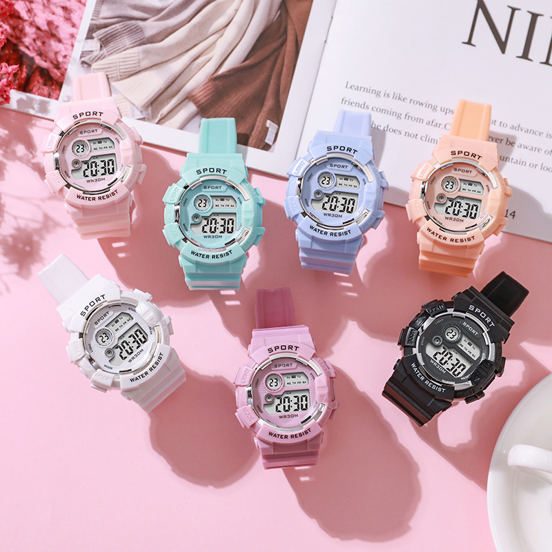 YIKAZE-Relógios Infantis com R - Smartwatch Digital Watches For Kid Girl avaliação e preço