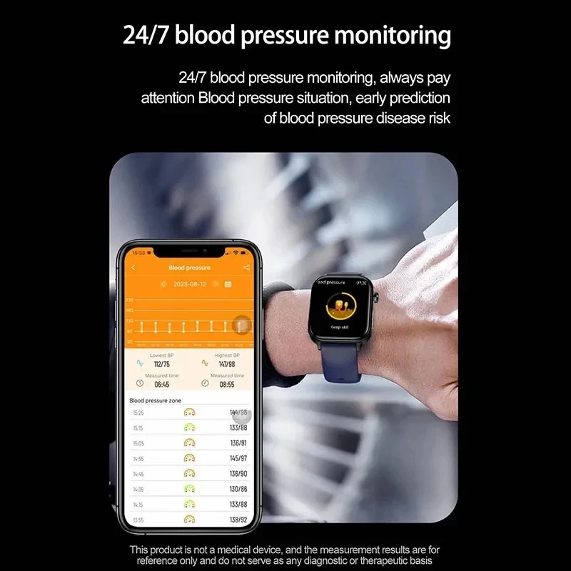 2025 novo monitoramento ecg +  - Smartwatch Watches For Girls avaliação e preço