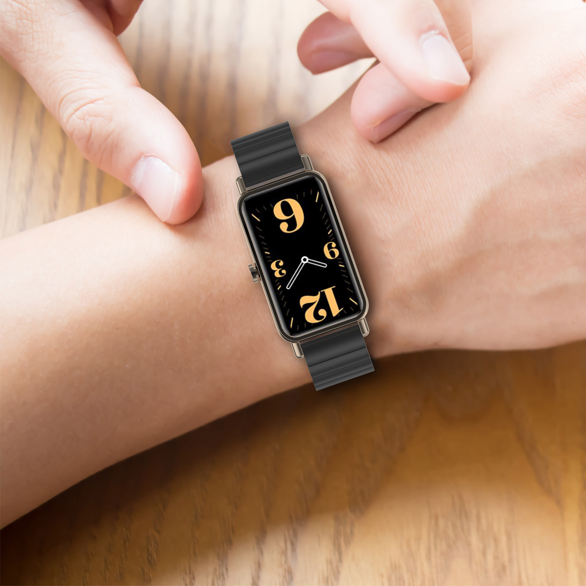 Pulseira de aço inoxidável de  - Timex Watches Smartwatch avaliação e preço