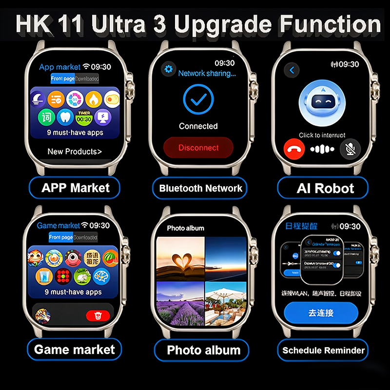 Novo Relógio HK10 Upgrade HK11 - Smartwatch Watches For Women With Gps avaliação e preço