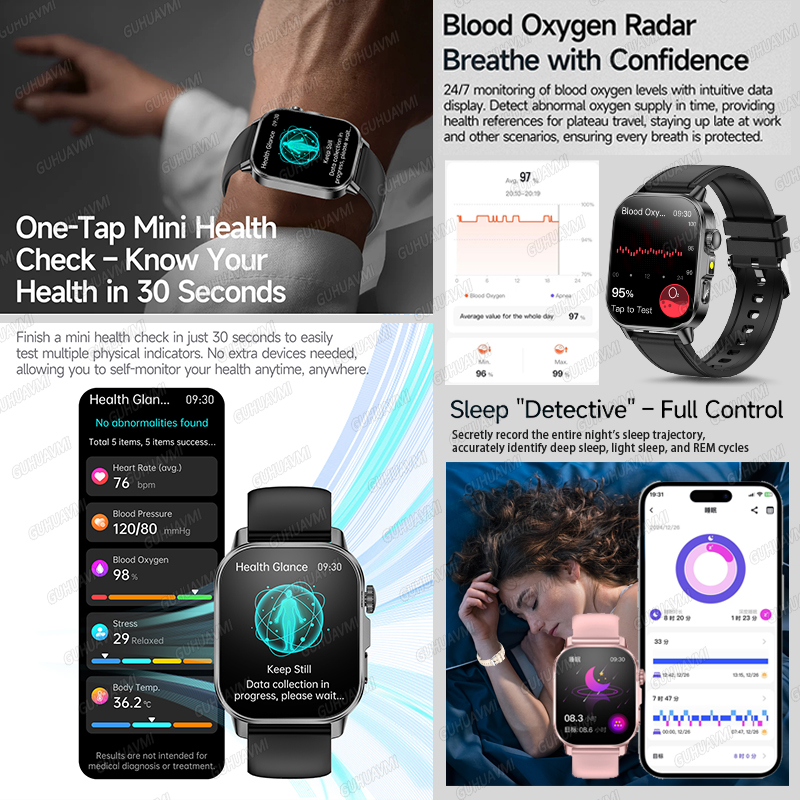 Novo Smartwatch de Saúde 2026  - Smartwatch Watches For Girls avaliação e preço