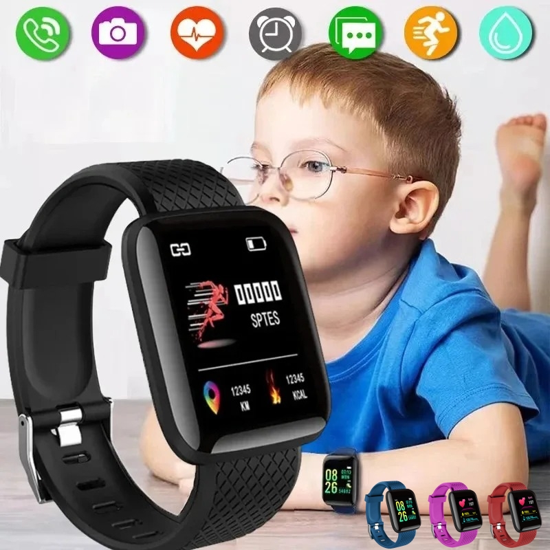 Relógio inteligente esporte fi - Smartwatch Digital Watches For Kid Girl avaliação e preço