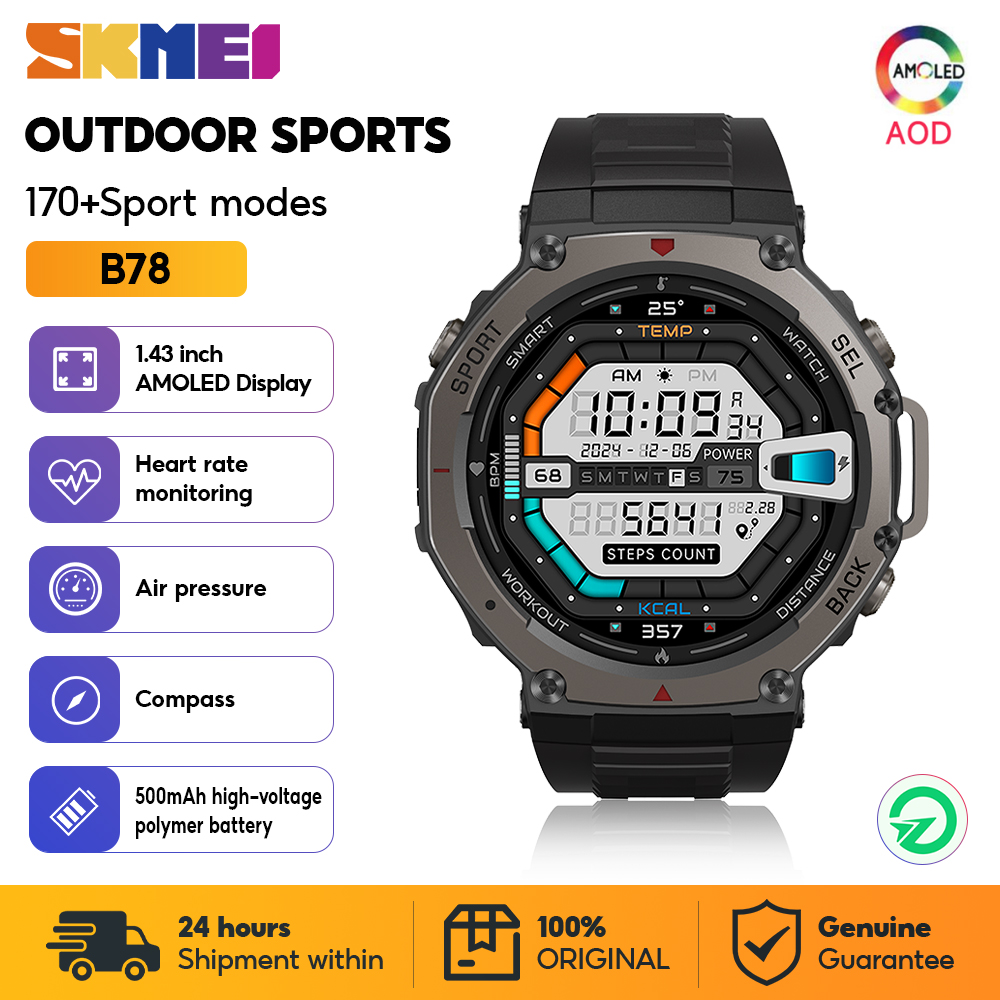 Skmei militar esporte ao ar li - Smartwatch Watches For Girls avaliação e preço