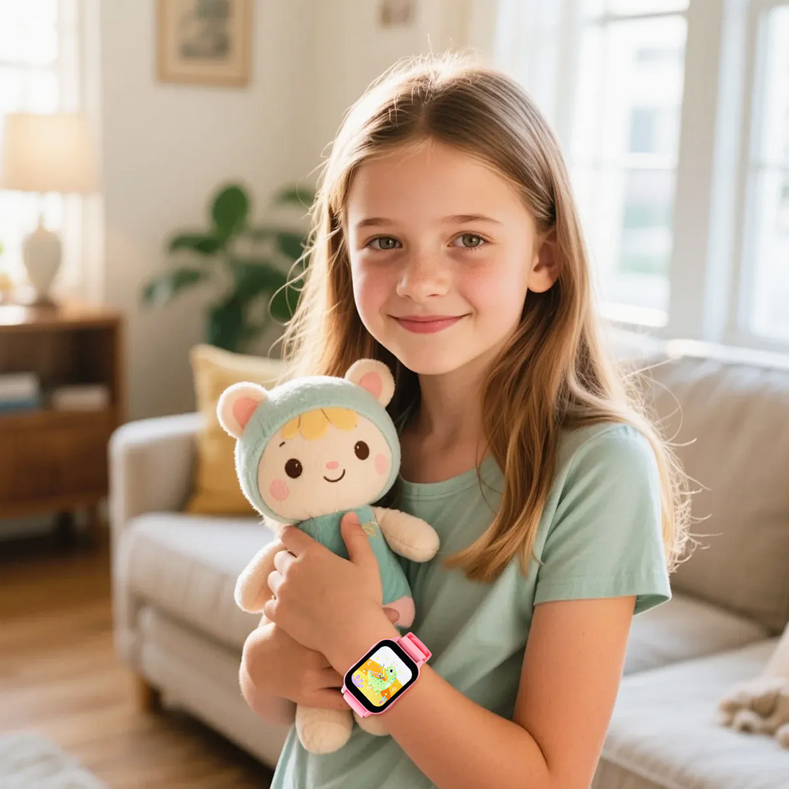 Relógio inteligente para crian - Smartwatch Watches For Kids avaliação e preço