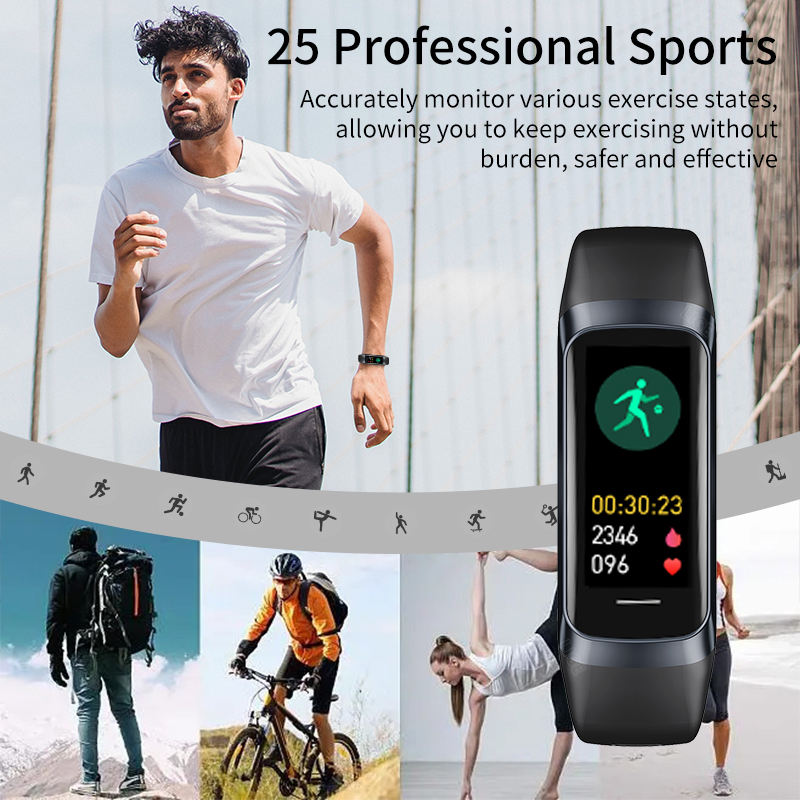 LIGE 1.1 Polegada Amoled Monit - Smartwatch Watches For Girls avaliação e preço