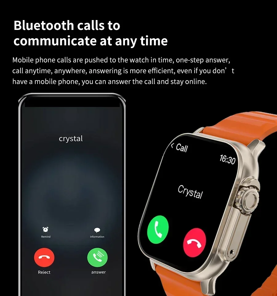 Novo Relógio Série 9 PK HK8 PR - Smartwatch Watches For Women With Gps avaliação e preço
