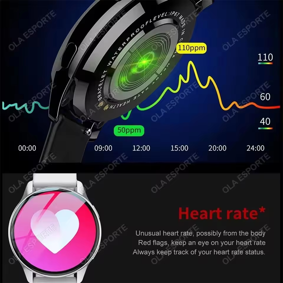 NOVO relógio inteligente para  - Smartwatch Watches For Girls avaliação e preço