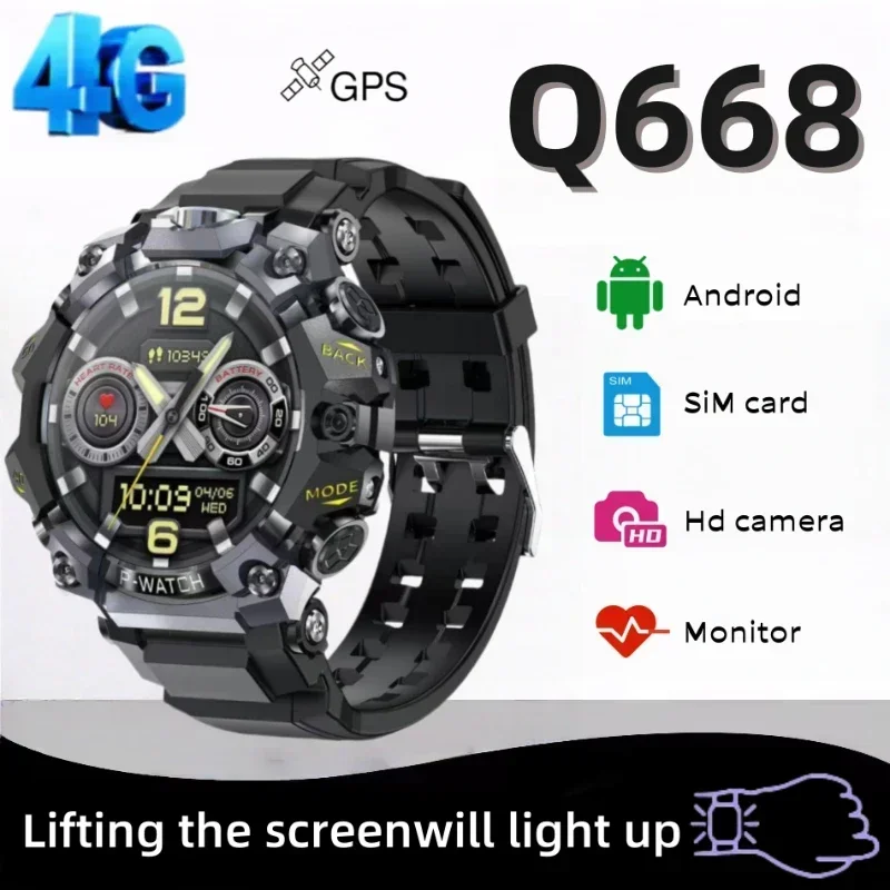 Relógio Inteligente Q668 5G co - Smartwatch Watches For Women With Gps avaliação e preço