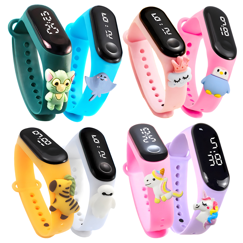 Relógio Esportivo Luxuoso para - Smartwatch Digital Watches For Kid Girl avaliação e preço