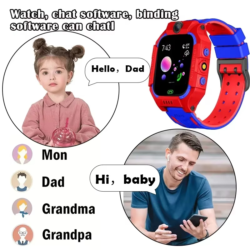 Relógio inteligente com câmera - Smartwatch Watches For Kids With Gps avaliação e preço
